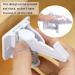 Surplex 10 Pack Child Safety Locks | Invisible Cabinet Protection for Drawers & Doors | No Drilling Easy Assembly - White - Buy Online on SooperMarket.com