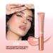 SWETIYOU Blush Beauty Wand - Liquid Blush with Cushion Applicator for Natural Dewy Finish - Long-Wearing Lightweight Blendable Rouge Stick (Orange Pink) - Buy Online on SooperMarket.com