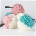 Angoily Shower Ball Mesh Sponge - 2pcs Large Bath Pouf for Women | International Shipping Available - Buy Online on SooperMarket.com