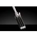 Alure 3 Barrel Curling Iron - 1 Ceramic Tourmaline Wand with LCD Display & Dual Voltage - BlackWhite - Buy Online on SooperMarket.com