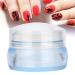 Stamper Seal Silicone Head Transfer Tool for Nail Art - Transparent Cap Stamping Tool for Perfect Manicures | Shop Internationally - Buy Online on SooperMarket.com