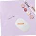 NOLITOY Makeup Palette Set - Stainless Steel Mixing & Nail Art Tool | Pro Cosmetology Kit - 12.6x7.5cm Painting Palette for Flawless Foundation & Makeup Application - Buy Online on SooperMarket.com