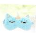 NOLITOY Night Blindfold Sleep Mask | Comfortable Eye Cover for Better Sleep | Blue | International Shipping Available - Buy Online on SooperMarket.com