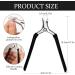 DHWEKU Professional Cuticle Nippers Sharp Cuticle Remover Cuticle Nippers Made of Stainless Steel with Non-Slip Handle for Precise Removal of Excess Cuticles Cuticle Scissors for Nail and Toenail - Buy Online on SooperMarket.com