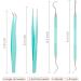 iVyne Light Blue Premium Vinyl Weeding Tool Kit - Precision Stainless Steel Weeder with Tweezers - Crafting Set for Easy Vinyl Projects - Buy Online on SooperMarket.com