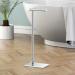 Modern Square Base Tissue Holder Stand - 21.25 inches - Chrome Finish - Buy Online on SooperMarket.com