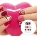 dijiusidy False Nail Perfect Matching Simple to Wear Fingernail Full Coverage Press Type Strong Viscosity Adjustable Paster Type 37 F741 Type 37 F741 - Buy Online on SooperMarket.com