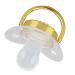 Light Silicone Pacifier Set - BPA-Free 0-6m Safe & Flexible Design (4 Pieces) - Buy Online on SooperMarket.com