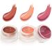HOSAILY Matte Blush Cream Velvet Skin Soft Blush Natural Cheek Cream Blush Makeup Professional Eye Shadow Face Blush 0.33 Ounce (Pack of 3)