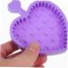 DRESSOOS Makeup Brush Cleaning Pad Gloves for Cleaning Beauty Brush Cleaning Bowl Cleaning Tools Cosmetic Limpiador De Brochas De Maquillaje Makeup Tools Cleaner Silica Gel Foldable Purple 12x9cm Purple - Buy Online on SooperMarket.com