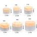 Zeoabsy 12-Pack Empty 5ml Matte Transparent Glass Cream Cans with Screw Lid - Ideal for Gels & Creams Perfect for Cosmetics - Buy Online on SooperMarket.com