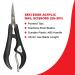 SEKI EDGE SS-201 Acrylic Nail Scissors - Precision Stainless Steel Cuticle Trimmers for Professional Nail Care - Buy Online on SooperMarket.com