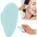 Silicone Face Brush for Deep Cleansing | Convenient Facial Cleaning Tool - Baby Shower Gift (Light Blue - Buy Online on SooperMarket.com
