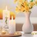 Personalized Gravure Printed Christening Candle - Golden Cross Baptism Gift for Boys & Girls - High-Quality 250/80 mm - Buy Online on SooperMarket.com