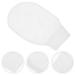 NOLITOY Exfoliating Gloves - Bath Loofah Mitts for Deep Cleansing & Skin Massage - Body Scrub & Dead Skin Brush - White - International Shipping Available - Buy Online on SooperMarket.com