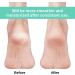 Vaincre Cracked Heel Repair Socks - 4 Pairs for Dry Cracked Feet - Gel Treatment - Spa Moisture - Overnight Heel Care (Regular, Multi-color) - Buy Online on SooperMarket.com