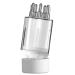 2 in 1 Hair Oil Applicator Bottle for Hair Growth Scalp Oil Applicator with 5 Rebound Columns and Clear Scale Hair Oil Dispenser