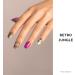 NAILOG Semi Cured Gel Nail Strips 34 pcs Salon-Quality Gel Nail Stickers Long Lasting Nail Wraps for Women with Soft Gel Finish Retro Jungle - Buy Online on SooperMarket.com