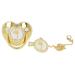 Stylish Toddler Pacifier - Portable Silicone with Golden 'J' Letter & Rhinestones - Safe & Exquisite - Buy Online on SooperMarket.com