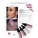 Go Ho Liquid Highlighter Makeup Illuminator - Waterproof 3D Glow Shimmer for Face and Body, Cheeks, Eyes, and Lips - Champagne Gold 03 - Buy Online on SooperMarket.com