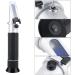 Garosa Automatic Temperature Compensation Refractometer - Portable 0-100% Salinity Meter for Aquariums & Marine Salt Concentration - Buy Online on SooperMarket.com