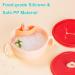 EasyRuir 3 in 1 Baby Bowl with Lid, Straw, and Snack Insert | Suction Toddler Bowl - BPA Free Self-Feeding Training Utensils | Pink - Buy Online on SooperMarket.com