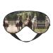 SSIMOO Three Running Horses Soft Sleep Eye Mask Female Breathable Eye Patch Perfect for Travel and Relaxation Black