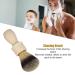 Ergonomic Razor Brush for Men | Soft Bristles & Resin Handle - Ideal Facial Care Tool for Home & Salon - Buy Online on SooperMarket.com
