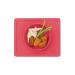 ezpz Mini Bowl (Coral) - 100% Silicone Suction Bowl with Built-in Placemat for Infants + Toddlers - Comes with a Reusable Travel Bag Coral M