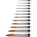Winsor & Newton Watercolor Sable Brush #8 - Professional Pointed Round Brush - Buy Online on SooperMarket.com