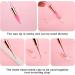 Jeffdad Double Head Nail Rhinestone Picker Set - Pink & Purple | DIY Nail Art Tool with Gems Crystals - Buy Online on SooperMarket.com