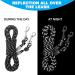 SCIROKKO Reflective Cat Leash - 30ft Escape Proof Durable Walking Lead for Kittens, Puppies, Rabbits - Black - Buy Online on SooperMarket.com