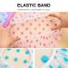 Quesuc 6 Pack Reusable Elastic Shower Caps - Durable Girls Plastic Shower Caps for Women | Ideal for Spa Salon & Home Use - Buy Online on SooperMarket.com