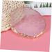 Gogogmee Nail Gel Nail Rest Stand Resin Nail Round Cosmetic Painting Palette Makeup Palette Make up Nail Set Pink Medium - Buy Online on SooperMarket.com