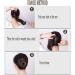ZEVONDA 20 PCS Invisible Hair Nets - 50cm/20inch Elastic Edge Mesh Hair Net for Women Girls - Perfect for Ballet, Dance, Gymnastics - Black (20PCS) - Buy Online on SooperMarket.com