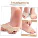 Healeved Magnetic Toe Splitter & Protector for Big Toe - 1 Pair | Orthotic Separator and Stretcher with Magnets | Toe Brace for Feet Alignment - Buy Online on SooperMarket.com