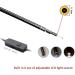 Jteremy 5.5mm HD Visual Ear Camera | 3-in-1 WiFi Ear Endoscope with 6 LED Light | Ear Wax Removal Tool - Buy Online on SooperMarket.com