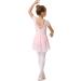 DanSwan Ballet Pink Long Sleeve Leotard Tutu Dress for Toddler Girls 4-5T - Buy Online on SooperMarket.com