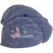 10 Pack Microfiber Hair Towels - Soft Absorbent Quick-Drying Turban for Curly Hair - Easy to Use for Wet Hair - Buy Online on SooperMarket.com