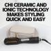CHI 3-in-1 Hot Smoothing Dryer Brush | Smooth Shiny Blowout & Frizz Control | Detangles Hair & Seals Moisture | Cruelty-Free International Shipping - Buy Online on SooperMarket.com