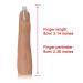 Silicone Nail Training Finger for Acrylic Nails - Flexible Fake Practice Finger (3#) - Buy Online on SooperMarket.com