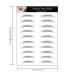 Yesallwas Black Eyebrows Tattoo 4D Hair-Like Fake Waterproof Eyebrows - Long-Lasting & Realistic Transfer Sticker (STM-06) - Buy Online on SooperMarket.com