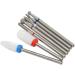 Acrylic Gel Nail Bit Kit Cuticle Remover Ceramic Nail Drill Bits Set Manicure Pedicure for Salon - Buy Online on SooperMarket.com