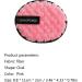 Cotton Makeup Remover Pads | Reusable Cotton Pads for Face Cleansing - Wet and Dry Double Use Makeup Remover Cloths Make-up Products Puff for Women & Men 12b Pink - Buy Online on SooperMarket.com