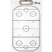 Murray Sporting Goods Ice Hockey Coaches Clipboard - Double-Sided Dry Erase Organizer - Buy Online on SooperMarket.com