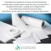 SmartSolve - IT118942 2pt Water-Soluble Translucent Paper 8.5" x 11" White (Pack of 25) - Buy Online on SooperMarket.com