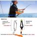 OUHUAN 2pcs Plus Line Release - 17 Downrigger Release Stacker Fishing Leaders with Longline Clips Snap for International Shipping - Buy Online on SooperMarket.com