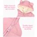 Baby Hooded Winter Romper Down Jacket | Kids Snowsuit Coat | Warm Pink Jumpsuit 6-9 Months - Buy Online on SooperMarket.com