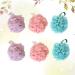 6Pcs Plus Size Bath Ball Sponge Shower Loofahs - Exfoliating Body Scrubber & Pouf for Luxurious Shower Experience - Buy Online on SooperMarket.com