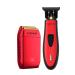 Supreme Trimmer 2-in-1 DLC T-Shaper Trimmer & Crunch Foil Shaver | STF602 Electric Razor & ST5215 Beard Trimmer Barber Haircut Kit | Red